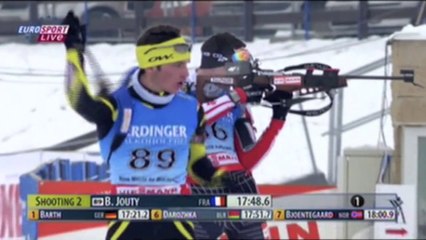BIATHLON Baptiste Jouty, Nove Mesto, 2011