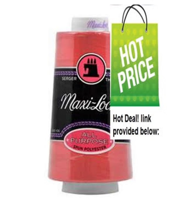 Best Deals Maxi-Lock Serger Thread - Pink Coral Review