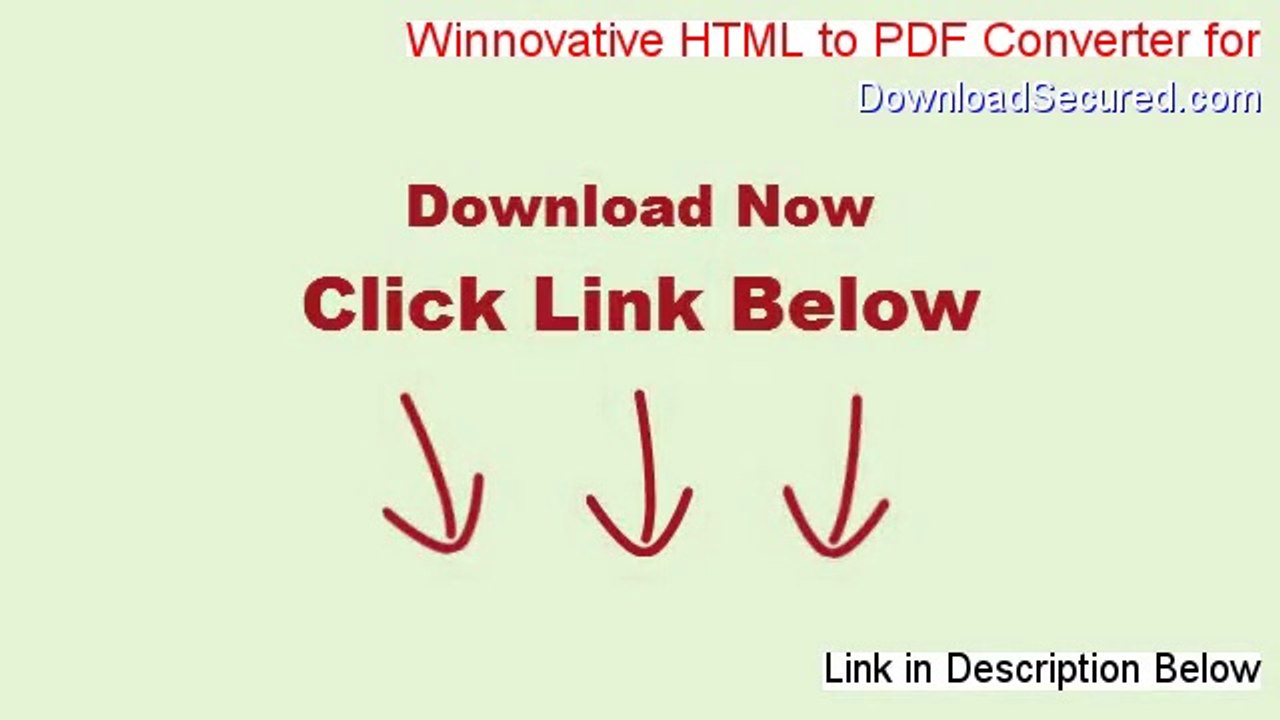 Winnovative HTML to PDF Converter for .NET Reviewed - Video Review (2014)