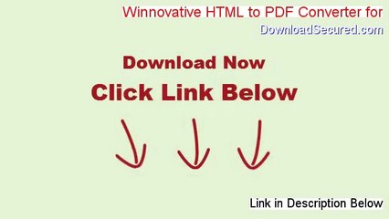 Winnovative HTML to PDF Converter for .NET Reviewed - Video Review (2014)