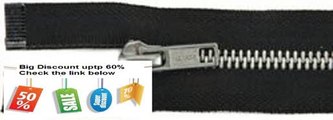 Best Deals Heavy-Weight Aluminum Separating Zipper 24 Inch -Black Review