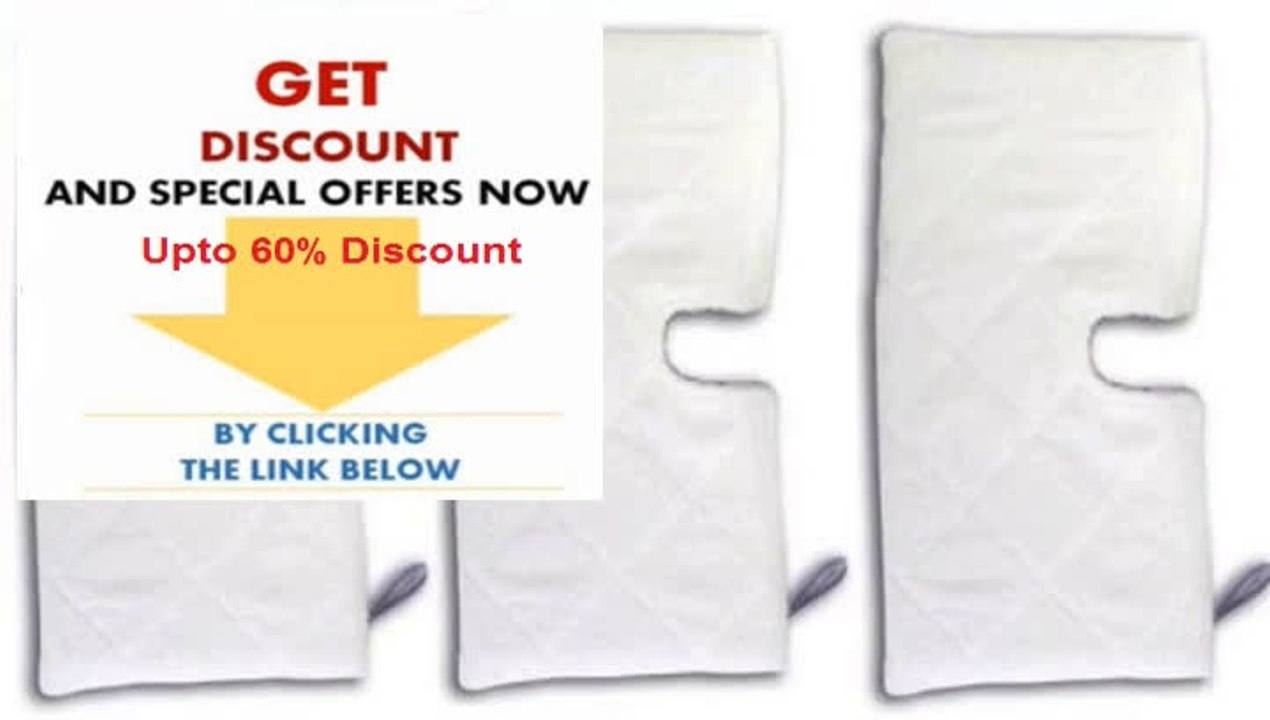 Best Deals Fits Shark 3x3300 Microfiber Cleaning Pads for the Steam Pocket Mop 3 Standard Rectangle Replacement Pads Review