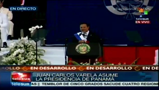 Promete presidente Varela luchar contra el crimen organizado en Panamá