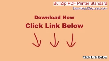 BullZip PDF Printer Standard Full Download [Download Here 2014]