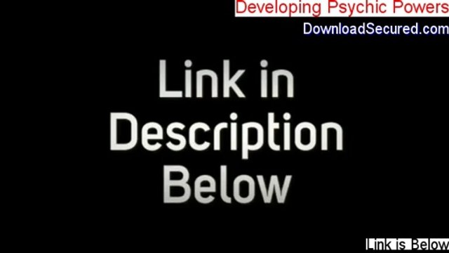 Developing Psychic Powers Free Download [Free of Risk Download 2014]
