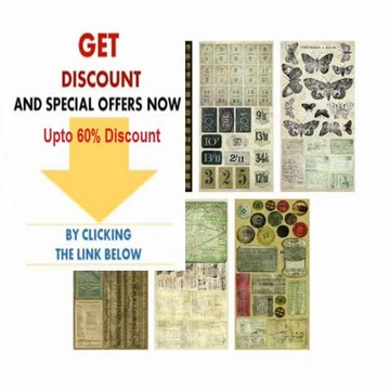 Best Deals Advantus Crowded Attic Salvage Stickers by Tim Holtz Idea-ology 372 Stickers Paper Multicolored TH92898 Review
