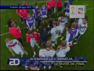 Resumen Octavos de Final - Alemania 2-1 Argelia