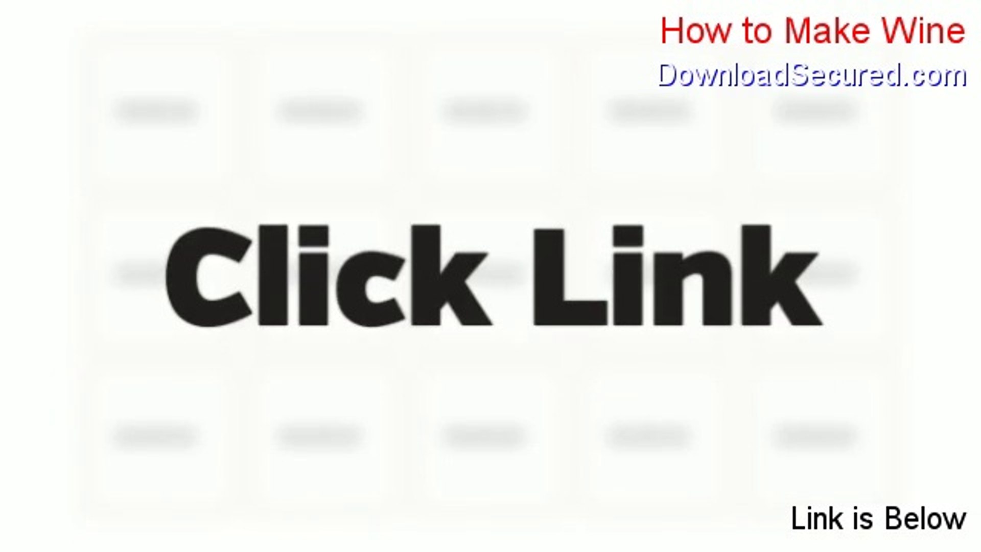 How to Make Wine Download (Legit Download 2014)