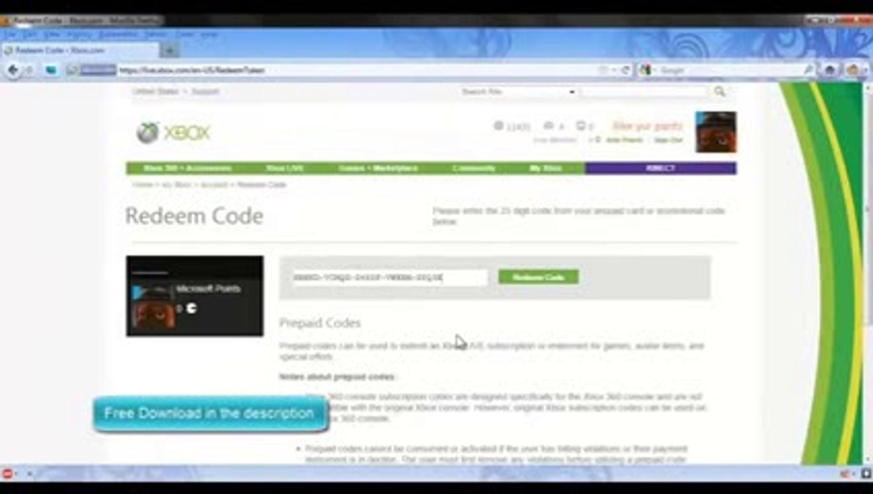 Xbox Code Generator Free Download July-August 2014 Update