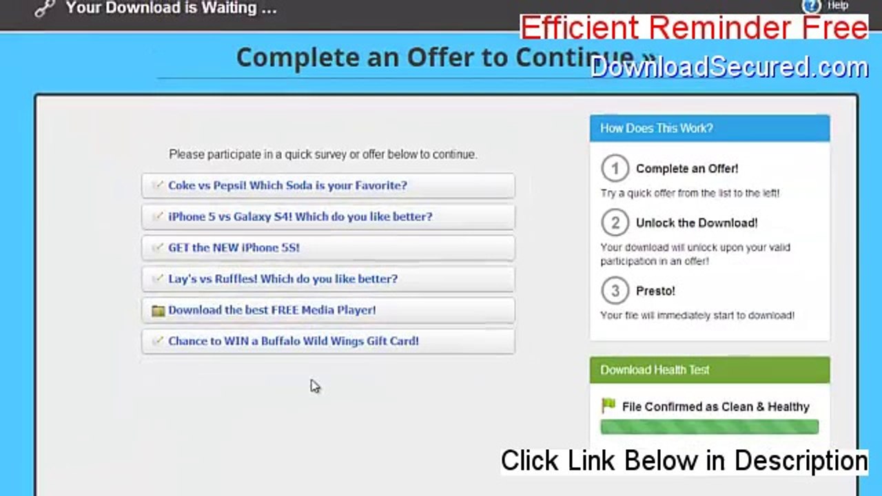 Efficient Reminder Free Full (Risk Free Download)