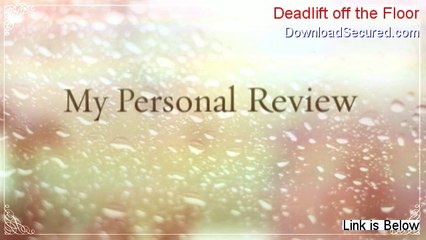 Deadlift off the Floor PDF Download (Get It Now)