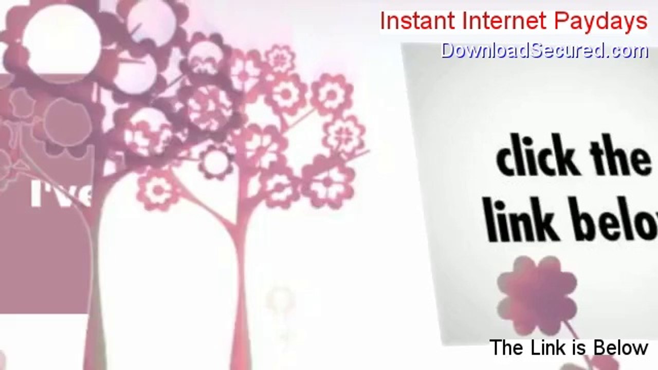 Instant Internet Paydays PDF Download [Download Here 2014]