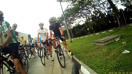 2906 Sun ride - After the break, greeted by Rain