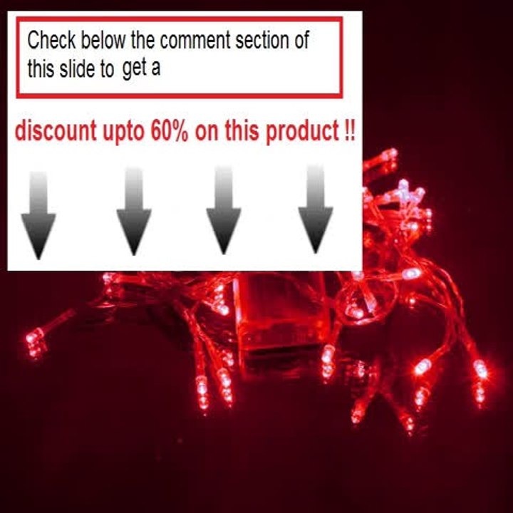 Best Deals Innoo Tech ** Red 30 LED String Lights Battery Operated for XMAS Christmas Wedding Birthday Party Review