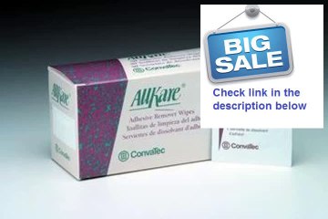 Best Deals Allkare Adhesive Remover Wipes - Box of 50 - by Convatec Review