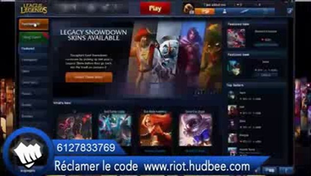 [FR] Générateur de Riot Points League of Legends _ Riot Points Gratuit [2014]