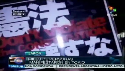 Japón:aprueban modificar Constitución para permitir defensa de aliados