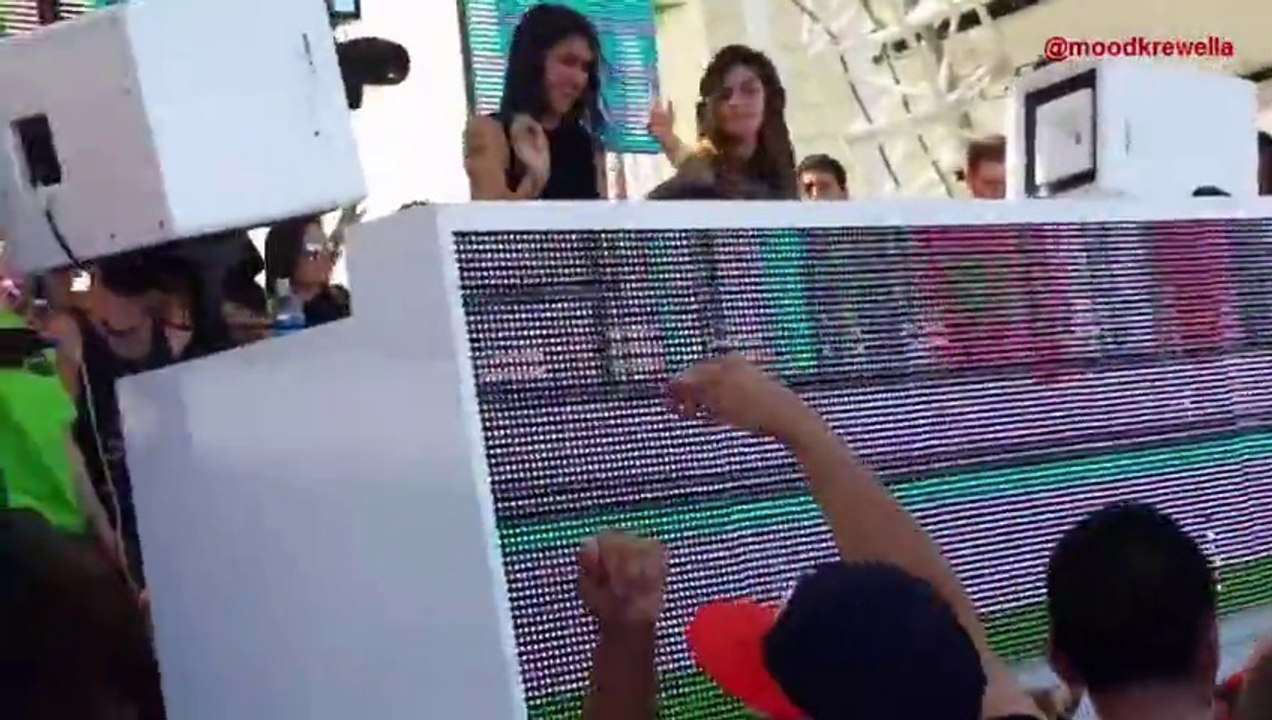 @Krewella Yasmine playing Smells Like Teen Spirit by Nirvana ^^