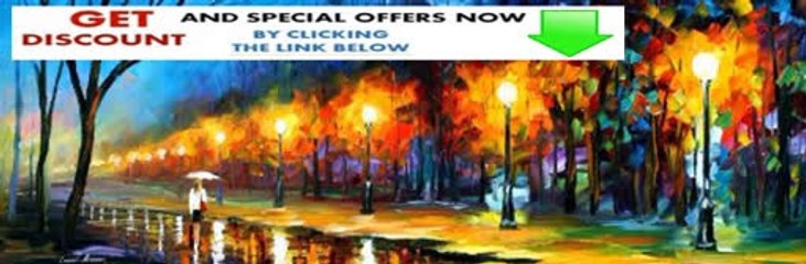 Best Deals The Scent of Freshness - 40"x14" Leonid Afremov Mixed Media/giclee Ready to Hang! Review