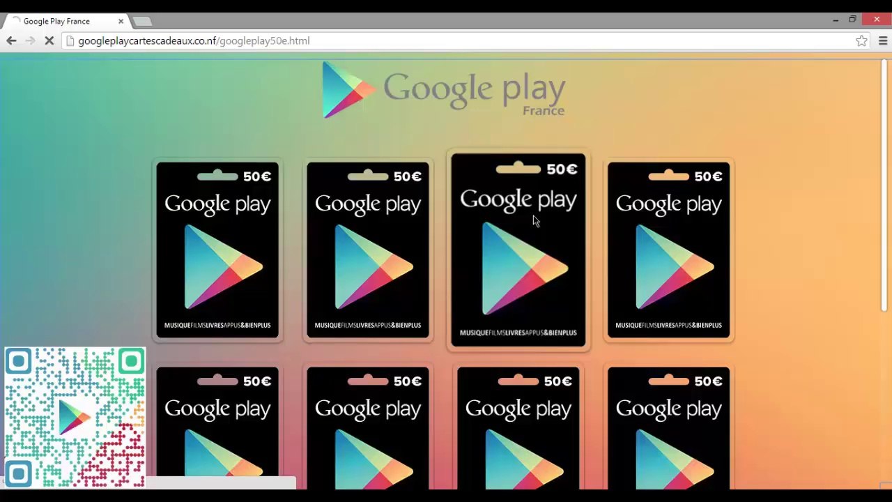 [FR] ☆ Google Play Gift Card Generator 2014 - Google play carte cadeaux 2014 ☆