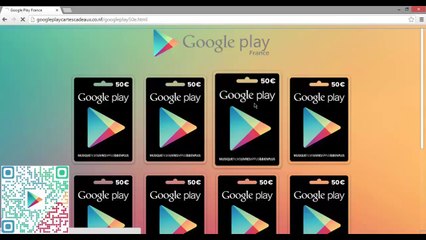 Google joue la carte de cadeau 2014 gratuitement