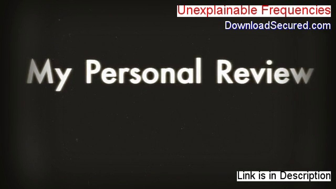 Unexplainable Frequencies PDF Download [unexplainable frequencies coupon code]