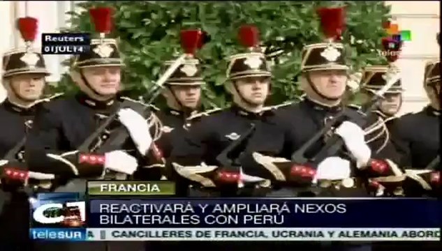 Perú busca reactivar relaciones bilaterales con Francia