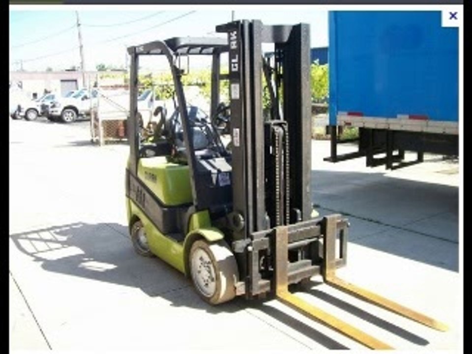 Clark GCS/GPS Standard Forklift Service Repair Workshop Manual DOWNLOAD