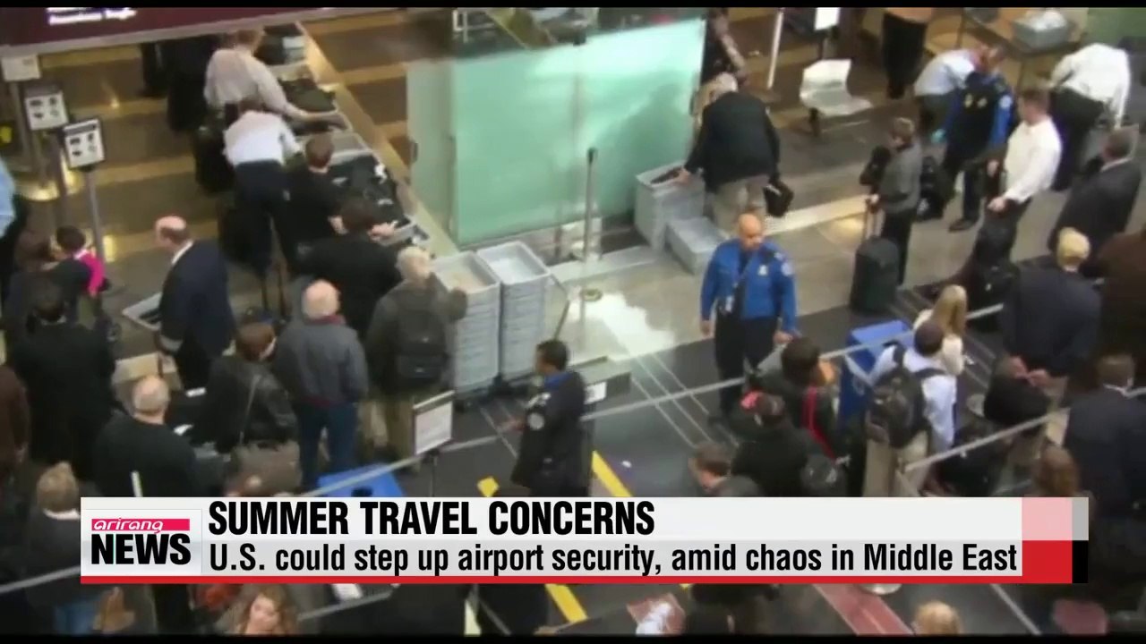 U.S. could step up airport security, amid chaos in Middle East