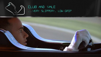 Lewis Hamilton lap of Silverstone