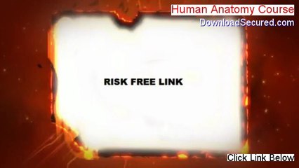 Human Anatomy Course PDF - Download Now [2014]
