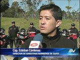 Bomberos de Quito ponen a prueba plan para mitigar incendios