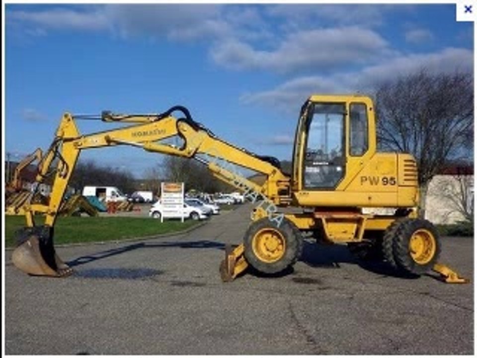 Komatsu PW95-1 Hydraulic Excavator Service Repair Workshop Manual DOWNLOAD(SN: