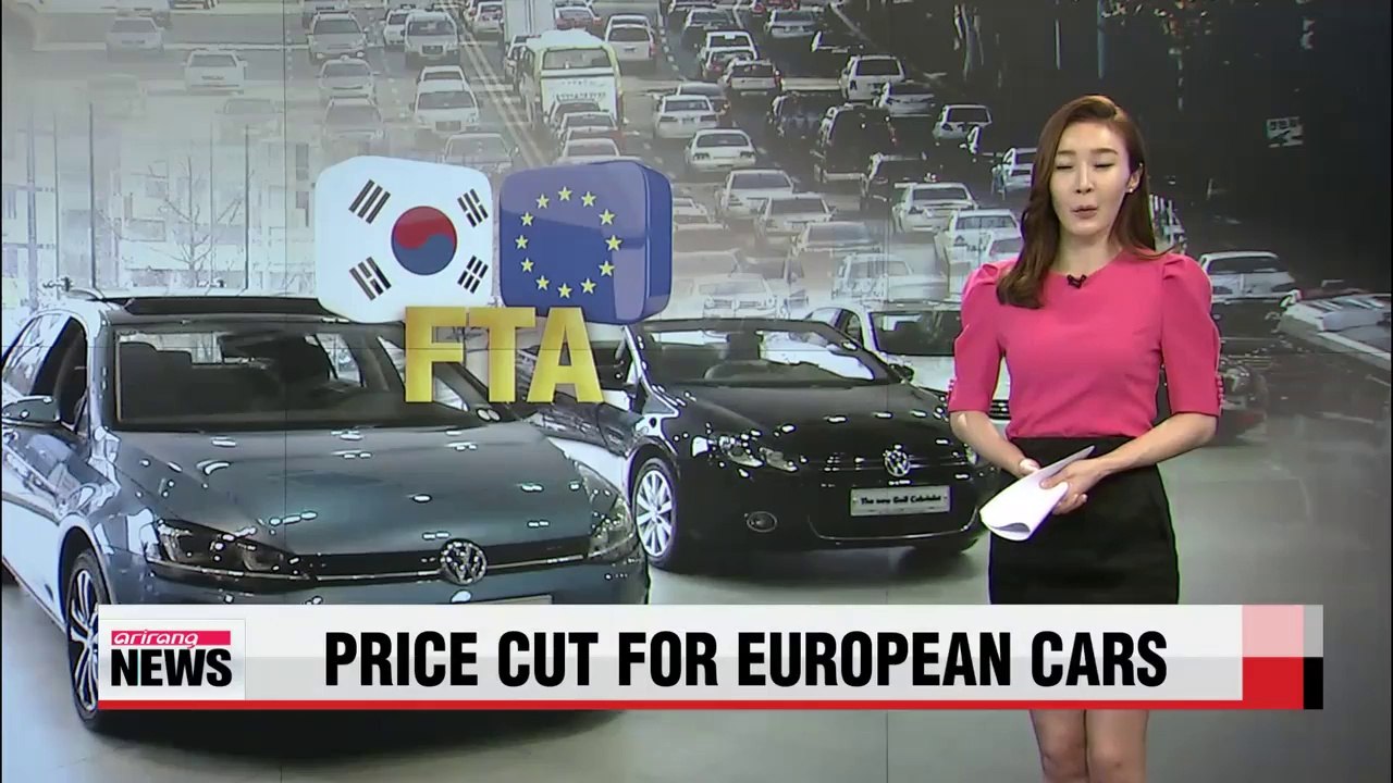 Tariffs on imported European cars lowered as Korea-EU FTA enters fourth year