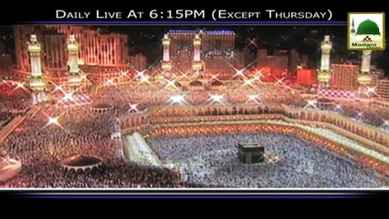 Promo - Dar ul Ifta Ahlesunnat - Daily Live Except Thur 6-15pm (1)