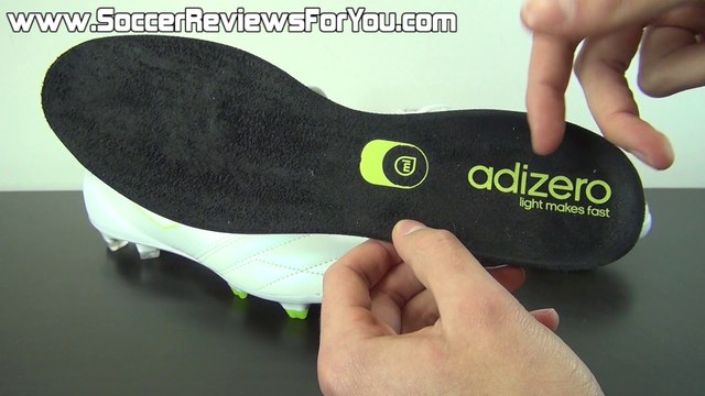 Adidas Leather F50 adizero miCoach 3 2014 Whiteout - Unboxing + On Feet