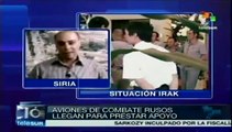 Siria, Irán y Rusia apoyan al gobierno de Irak