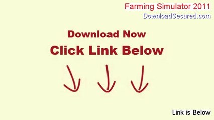 Farming Simulator 2011 Full Download - Instant Download [2014]