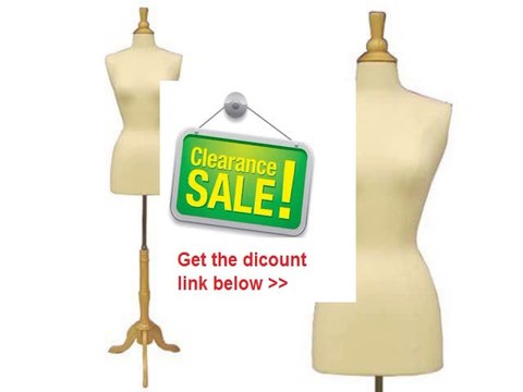 Best Deals (JF-F2/4W+BS-01) Female Body Form w/ triple wooden Base & Top also available w/ Black base (by request) Review