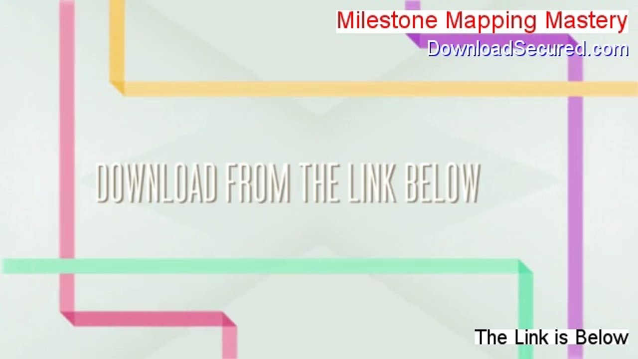 Milestone Mapping Mastery Download Free - Download Here (2014)