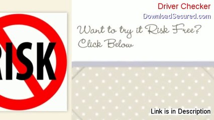 Driver Checker Download [Download Here]