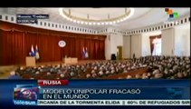 Modelo imperialista fracasó en el mundo: Vladimir Putin