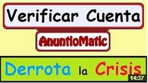 Como Verificar tu Cuenta Anuntiomatic   Crear PayPal sin Tarjeta   Subir foto DNI o Pasaporte Facil | Derrota la Crisis | Trabaja desde casa | Oferta de empleo |
