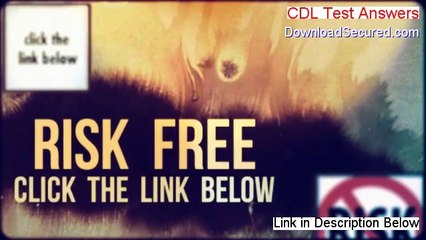 CDL Test Answers Free Download (cdl test answers)