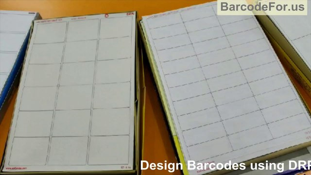 Choosing right barcode A4 sheets and paper rolls for your barcode labels