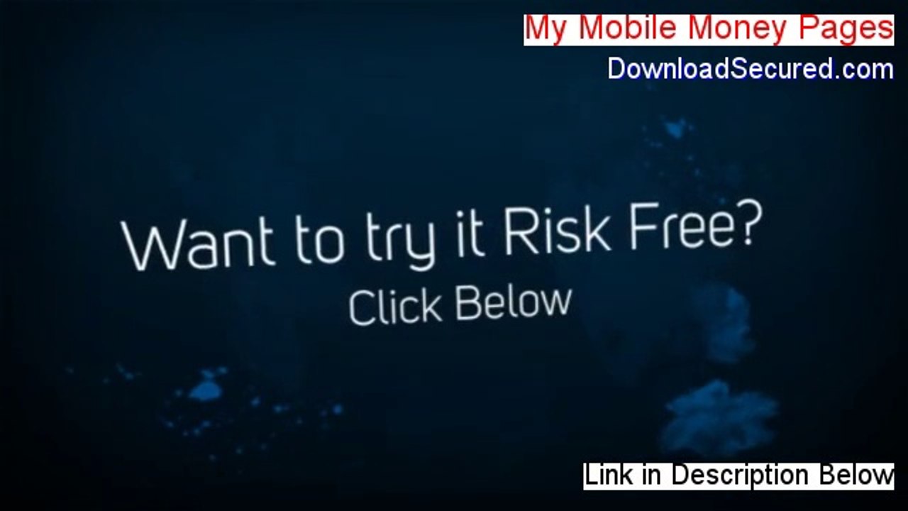 My Mobile Money Pages PDF Free (Instant Download 2014)