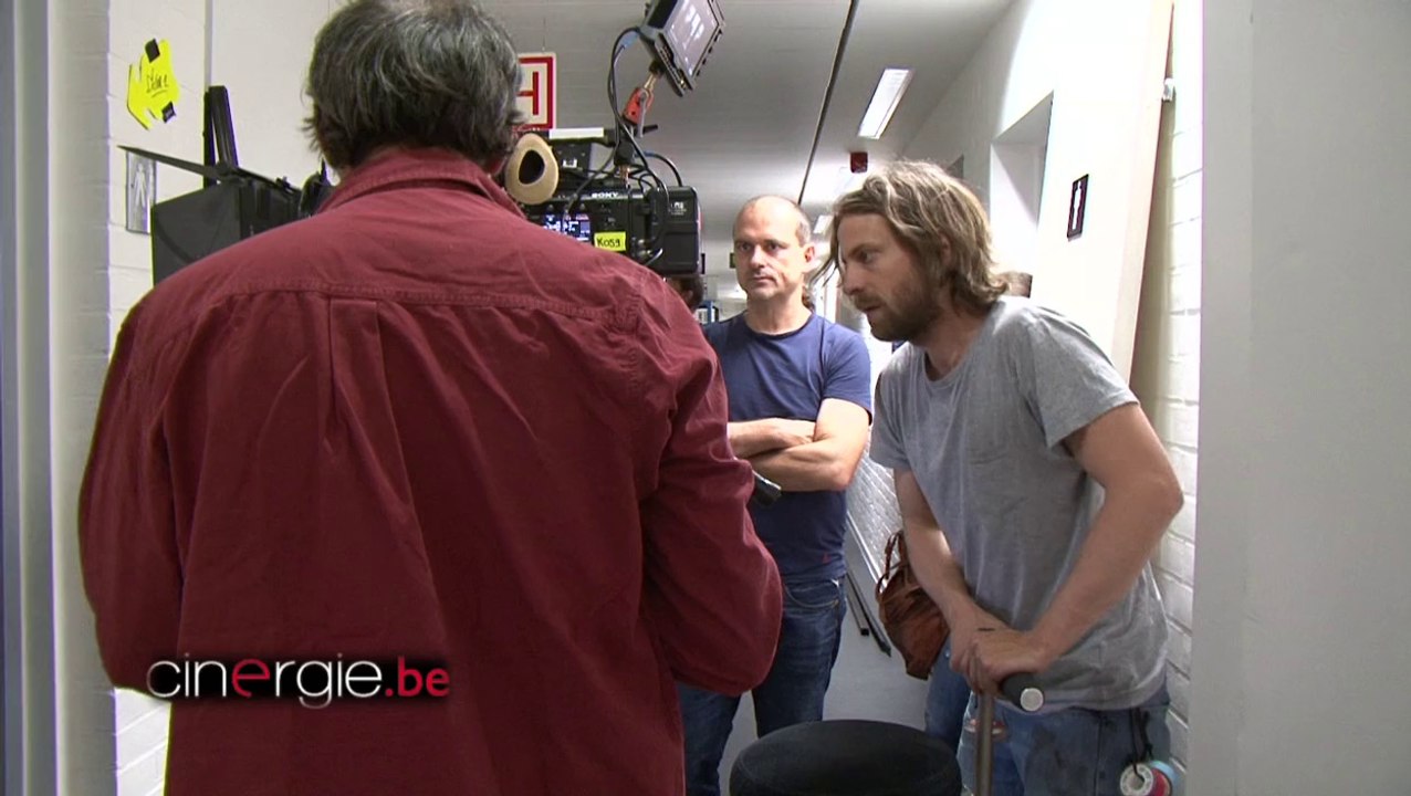 Tournage "Je suis mort mais j'ai des amis" Episode 2 - Bouli Lanners, Serge Riaboukine et Lyes Salem