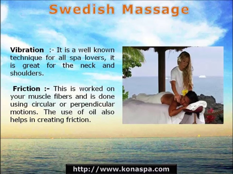 Swedish Massage a Productive Therapy