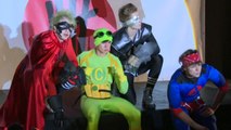 5 Seconds of Summer abseil down a building