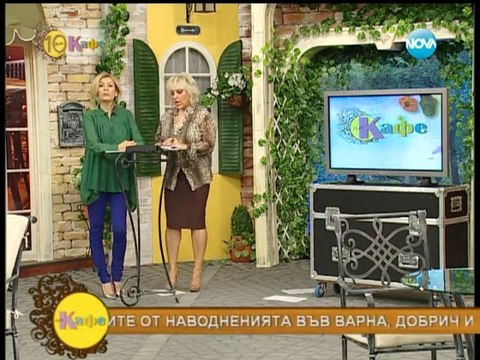 На кафе 01.07.2014 Надето и Константин гости при Гала